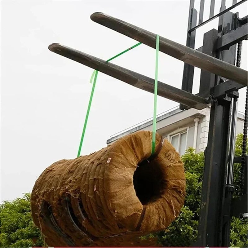 1 6cm x 25M Clear PET Heavy Duty Woven Strapping Tape for Carton Packaging Logistics Binding - Image 5